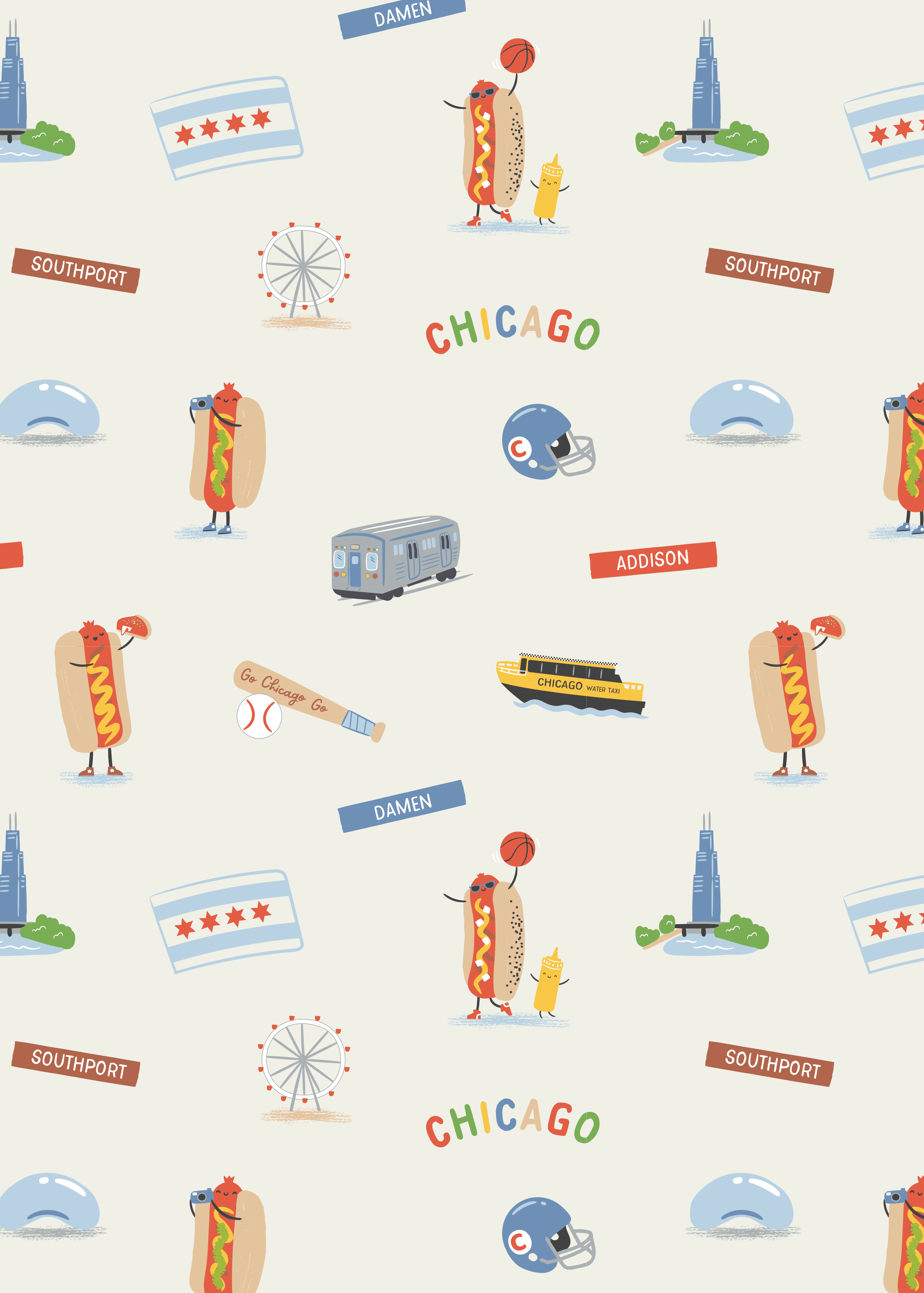 Chicago Field Trip Swaddle - Image 3