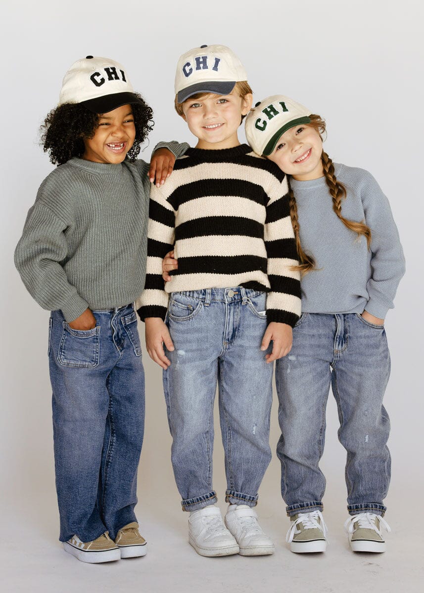 Youth Chi 2-Tone Baseball Cap - Breaker Blue - Image 4